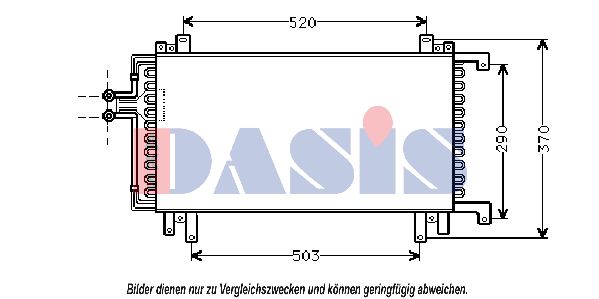 AKS DASIS kondensatorius, oro kondicionierius 182100N